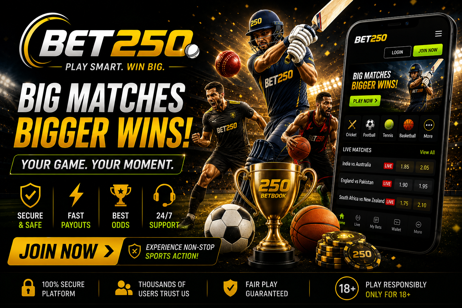 Betbook250 vs Cricket Online ID: Complete Comparison of Features, Access and User Experience 1 Betbook250 vs Cricket Online ID – Features, Access & User Experience